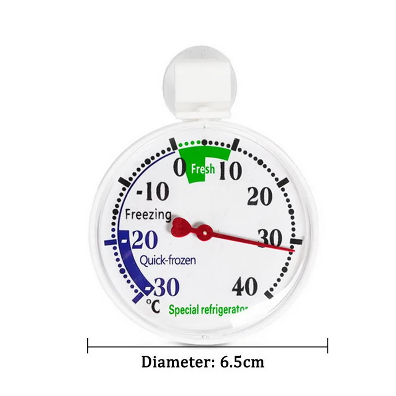 

Useful Thermometer Freezer Temperature High Precision Fridge Dial Pointer Freezer Thermometer Fridge Temperature Gauge