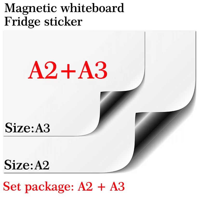 Магнитный Магнит для доски холодильник A2 + A3 набор посылка мягкий Дом Офис Кухня