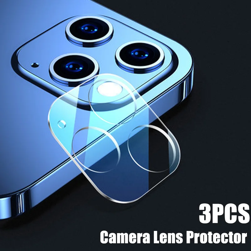 

3PCS Camera Protector for iPhone 13 12 11 Pro Max Mini Lens Protective Glass For iPhone XR XS Max X SE 2020 7 8 6S Plus 6