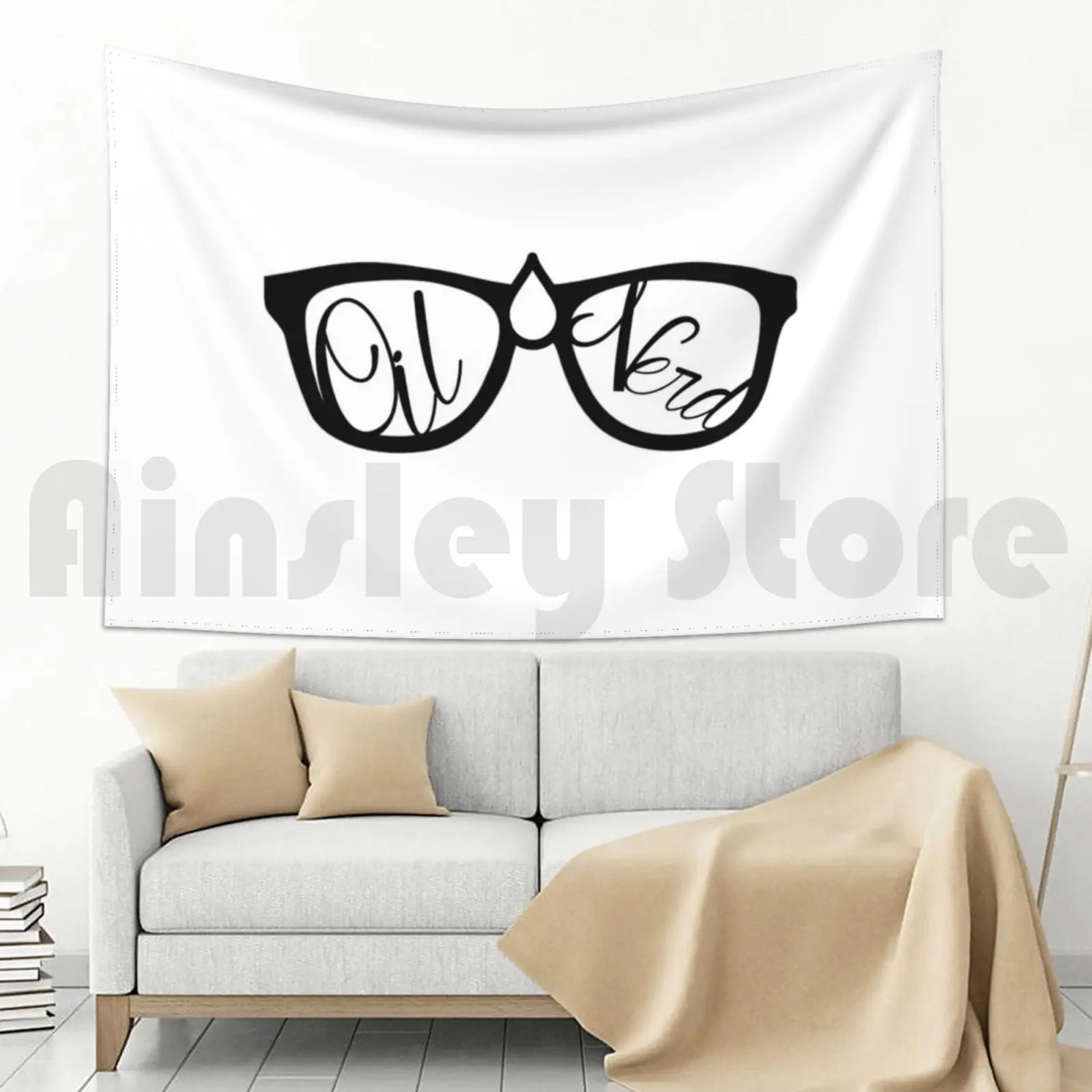 Essential Oil Nerd Glasses Tapestry Living Room Bedroom Oils Young Doterra Cars