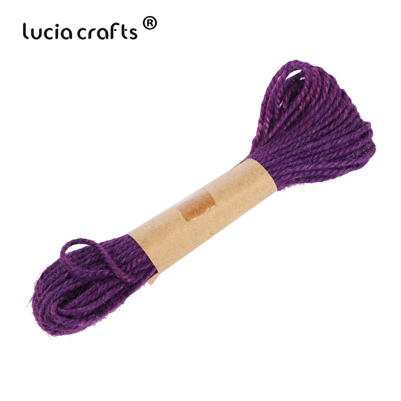 1 шт. 2 мм веревка из натурального джута пеньковая шпагат для скрапбукинга