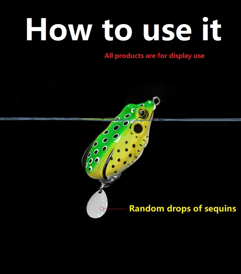 5 10 шт./лот подача шума в форме капли воды сделай сам блесна ВИБ Поппер рыболовная