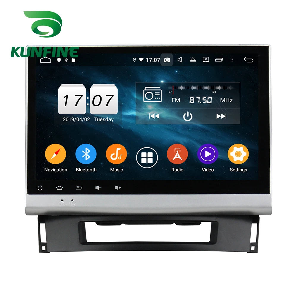 Android 9 0 Восьмиядерный 4 Гб ОЗУ 64 ПЗУ автомобильный DVD GPS мультимедийный плеер