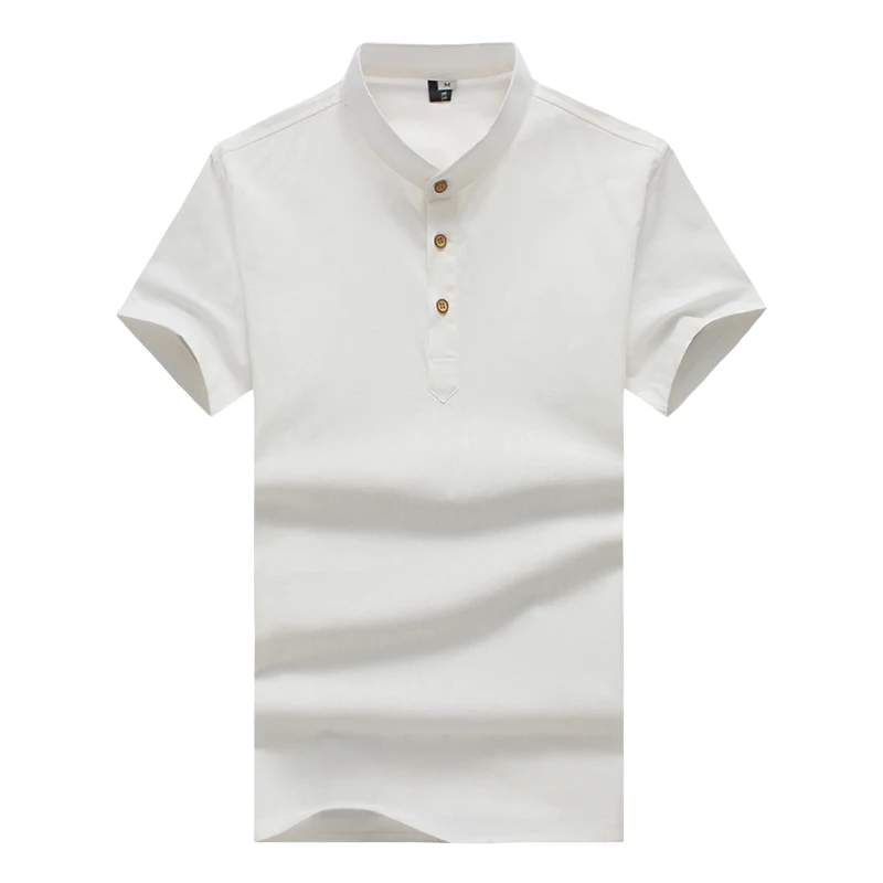 2019 Модные мужские летние рубашки поло из чистого хлопка с короткими