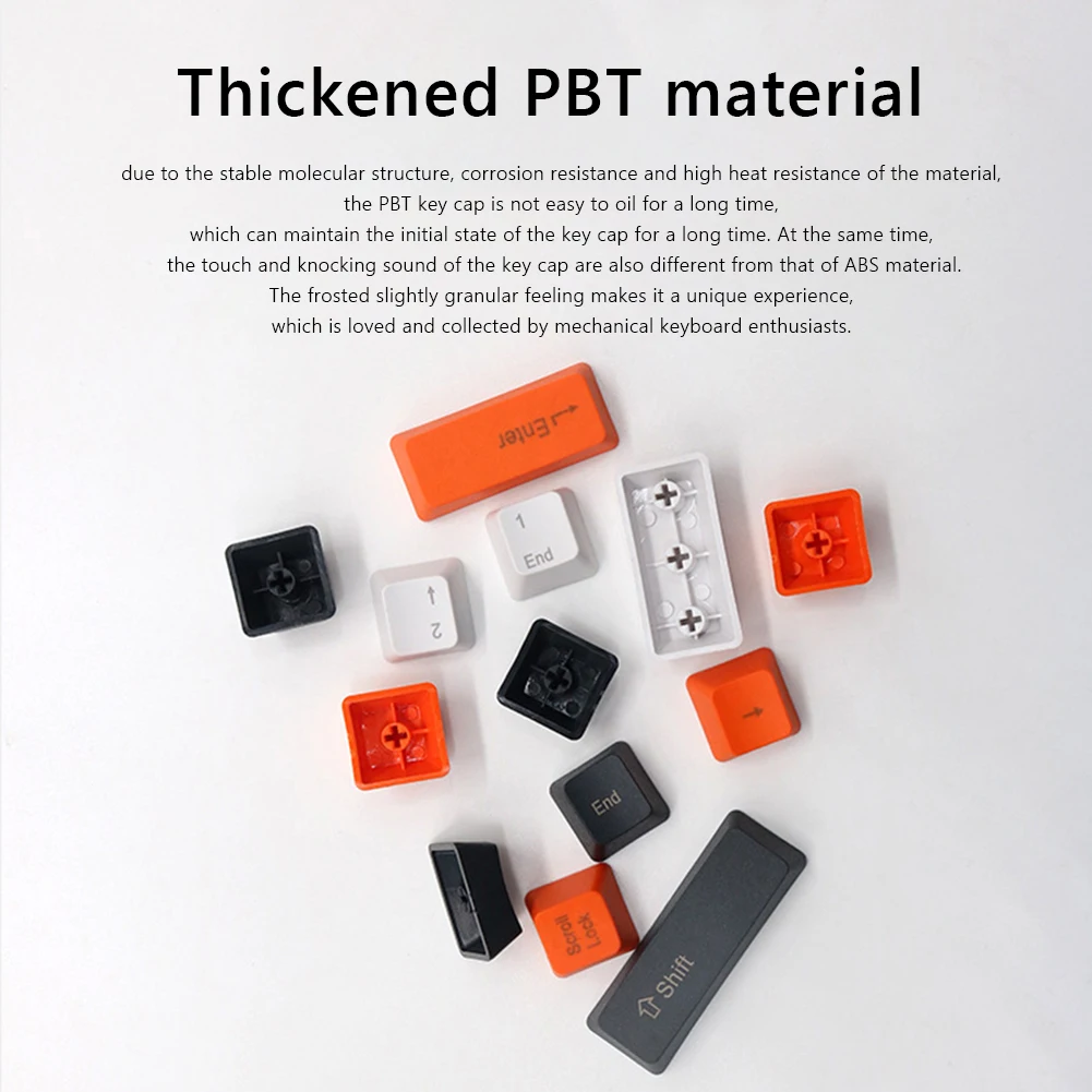 Механическая клавиатура колпачки для клавиш верхняя печать PBT OEM высота профиля