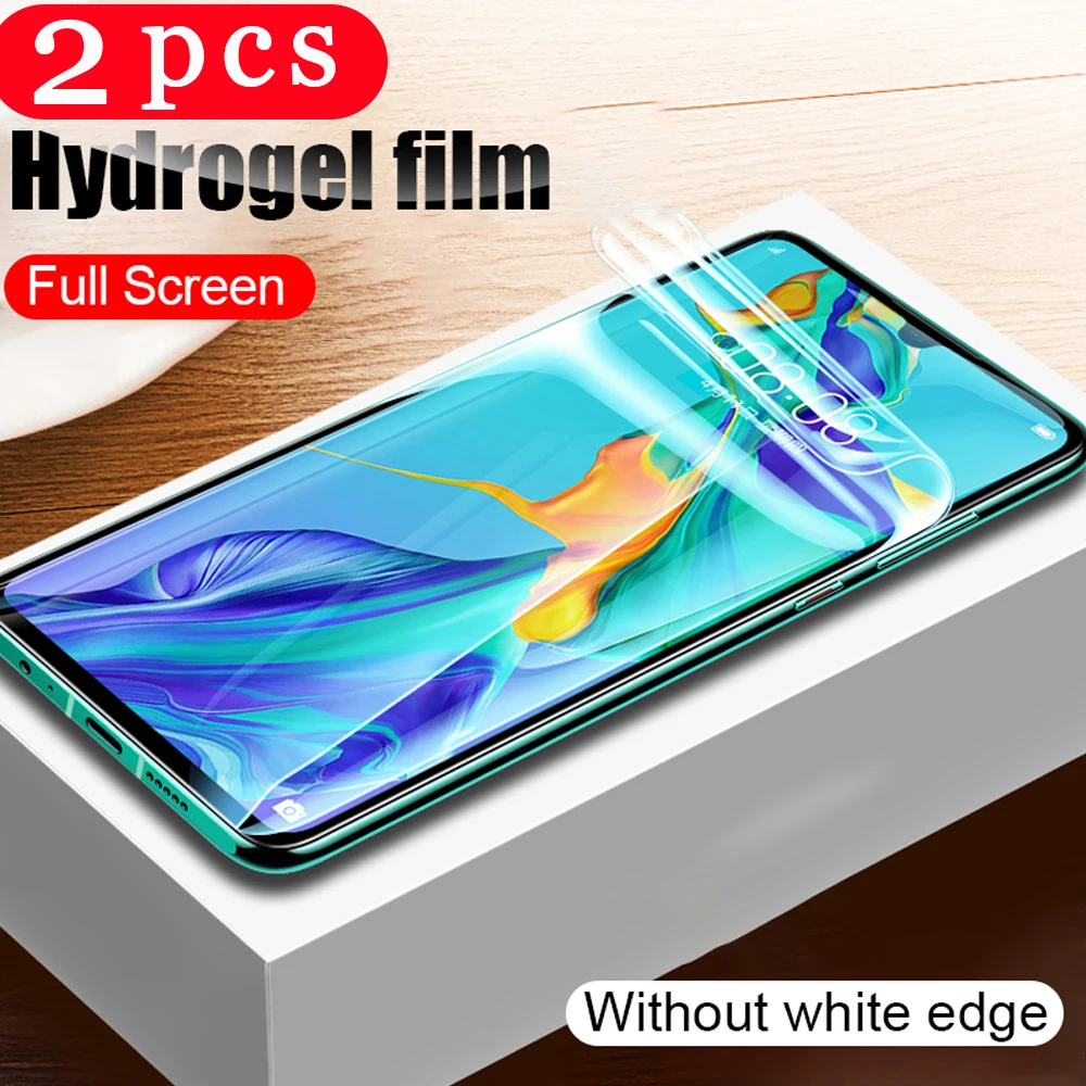 2 шт Мягкий Полный Чехол для huawei mate 30 pro Гидрогелевая пленка 9 10 20x20 lite Защитная