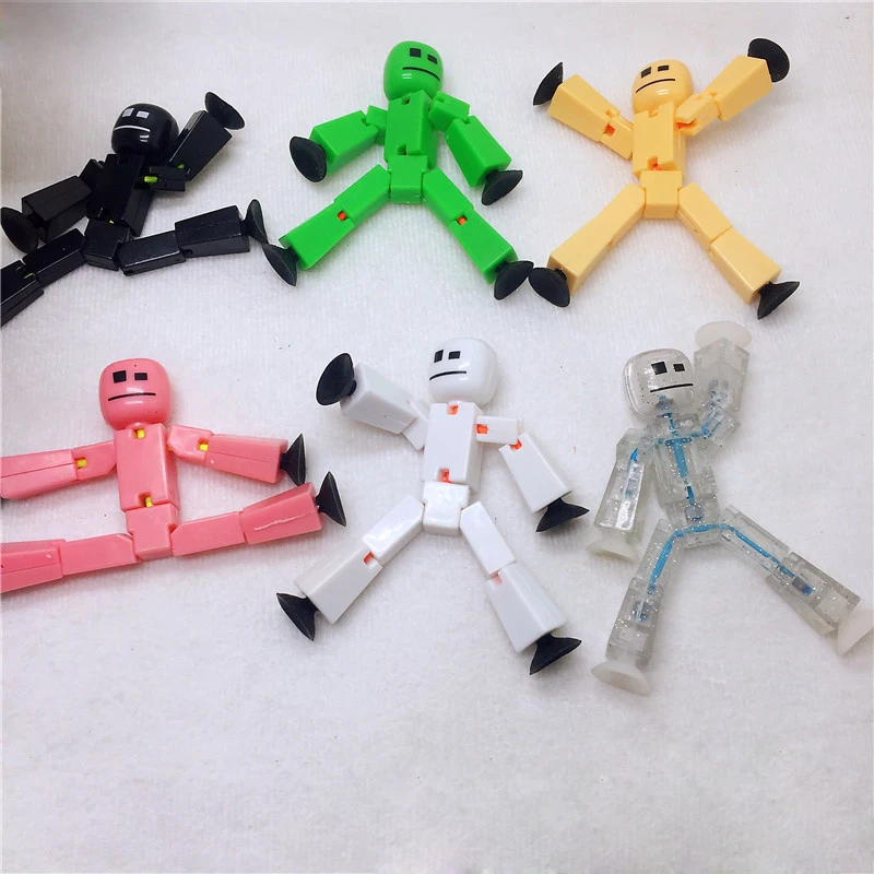 1 шт. DIy палка из валяной кожи, фигурку ролевая игра присоски липкое оружие надувного робота разные цвета подарок анимации игрушки креативный аксессуар