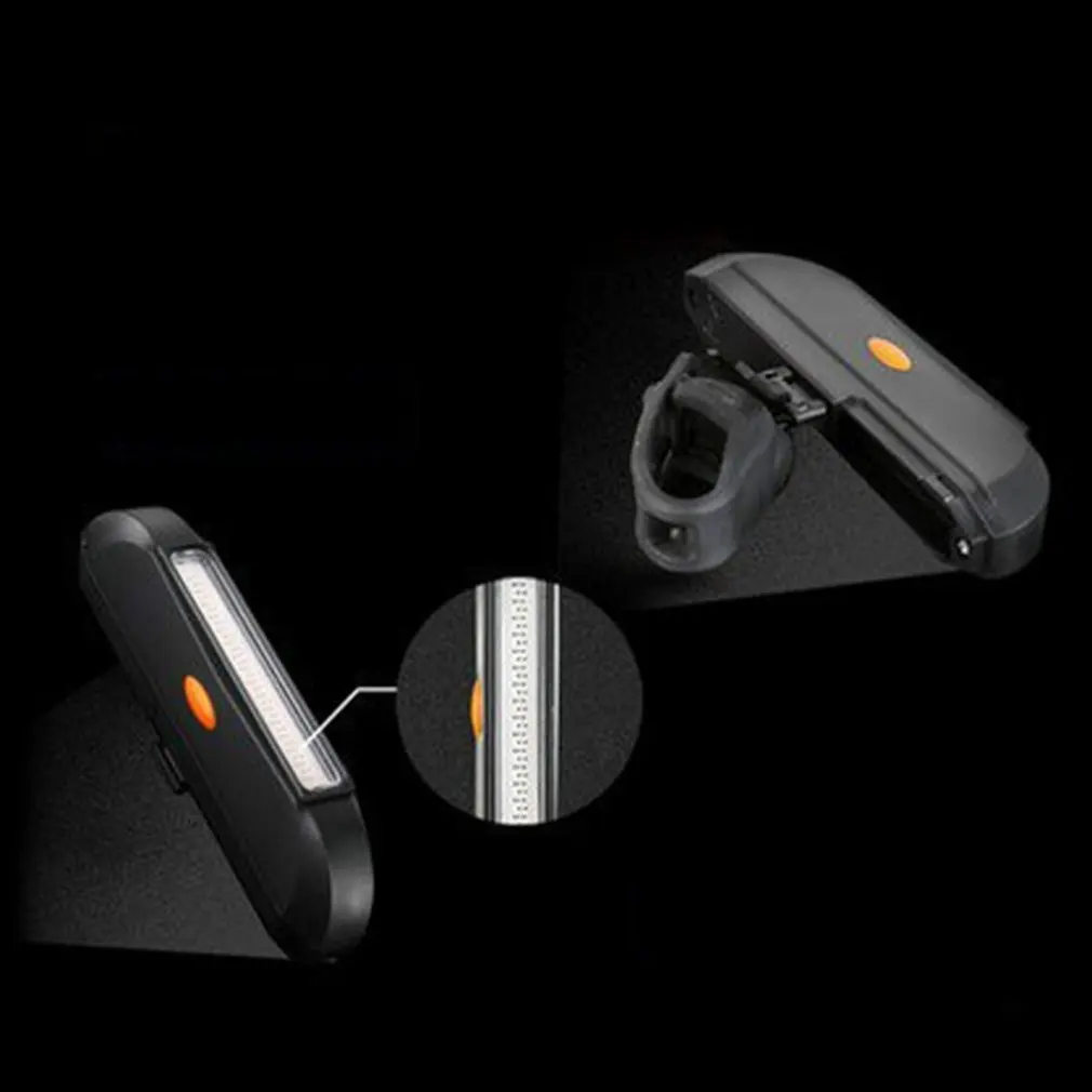 Спортивный СВЕТОДИОДНЫЙ светильник для заднего велосипеда с зарядкой от USB яркий