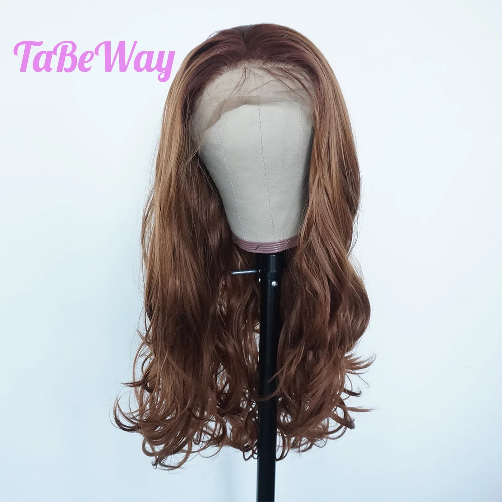 Парики TaBeWay Женские синтетические стойкие безклеевые с натуральной линией волос