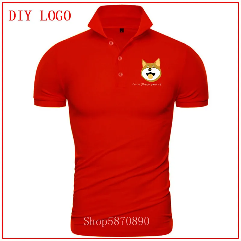 Мужская футболка поло с принтом shaba повседневная хлопковая Футболка для