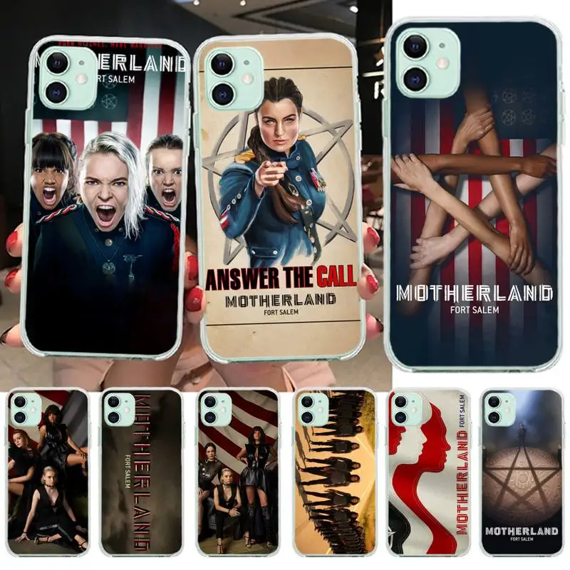 NBDRUICAI Motherland Fort Salem TPU мягкий чехол для телефона iPhone 11 pro XS MAX 8 7 6 6S Plus X 5S SE XR |