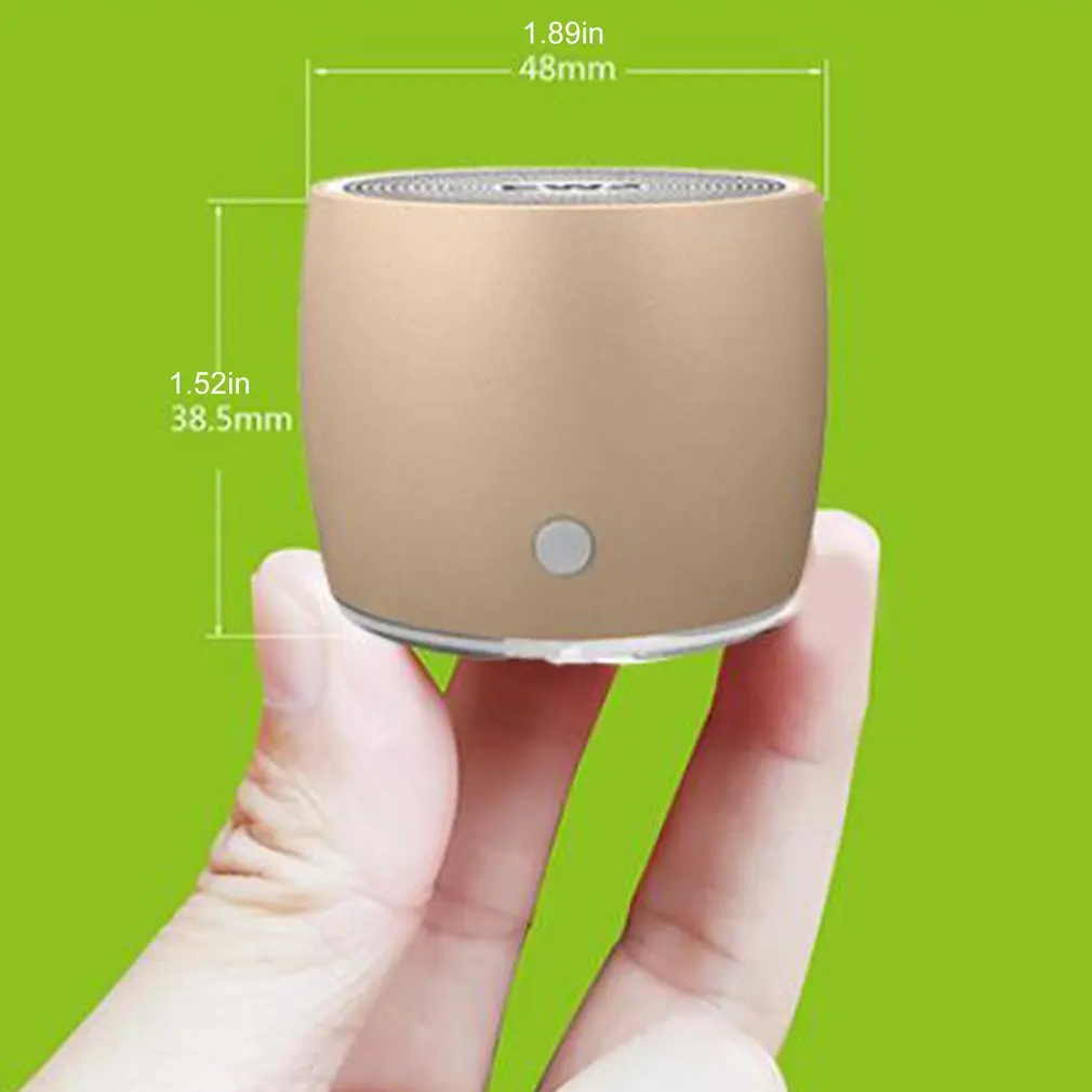 

Hot Sell New MINI Wireless Bluetooth-compatible Speaker outside Portable Music Sound Box Subwoofer Loud For phone PC with Mic