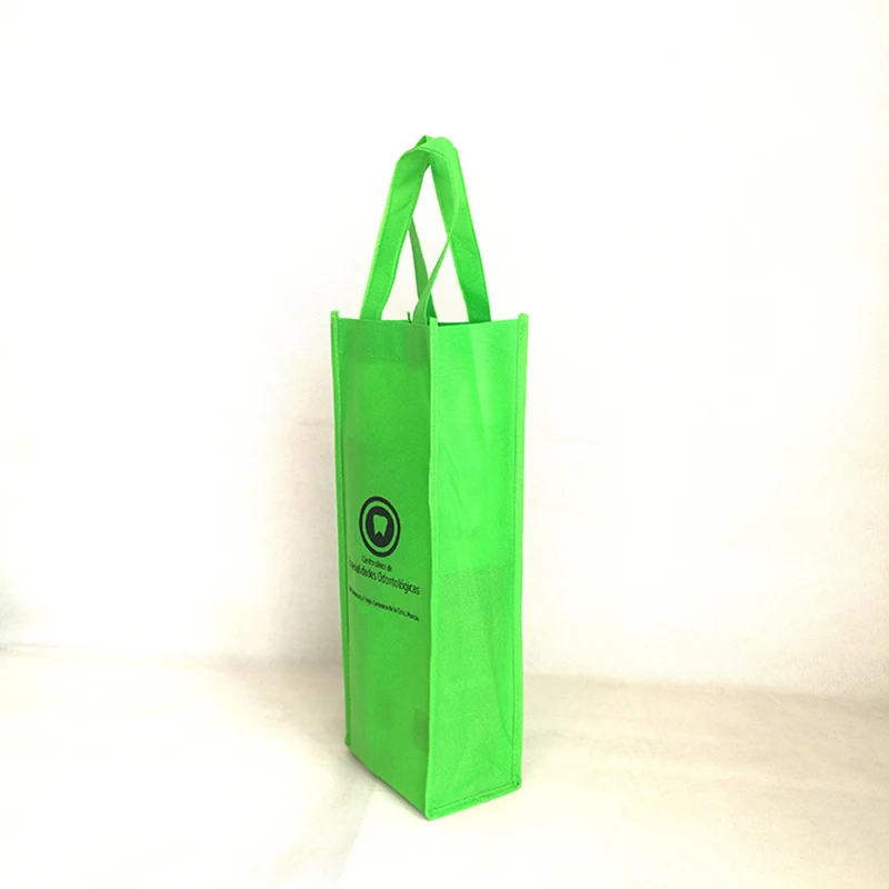 1000 шт./лот Нетканая сумка для бутылок с вином пригодная вторичной переработки TNT