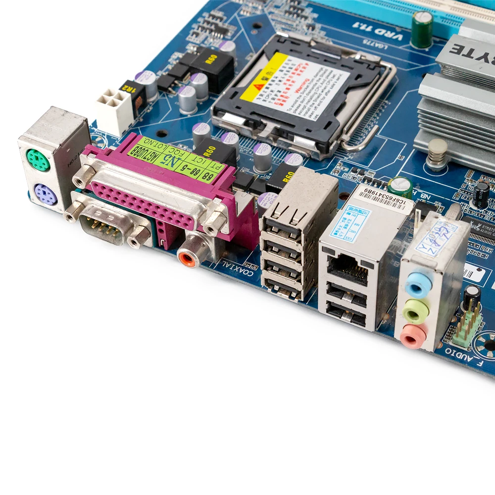 Материнская плата Gigabyte GA-P43-ES3G для настольных ПК Intel P43 LGA 775 Core 2 Extreme Quad Duo DDR2 16G SATA2 ATX