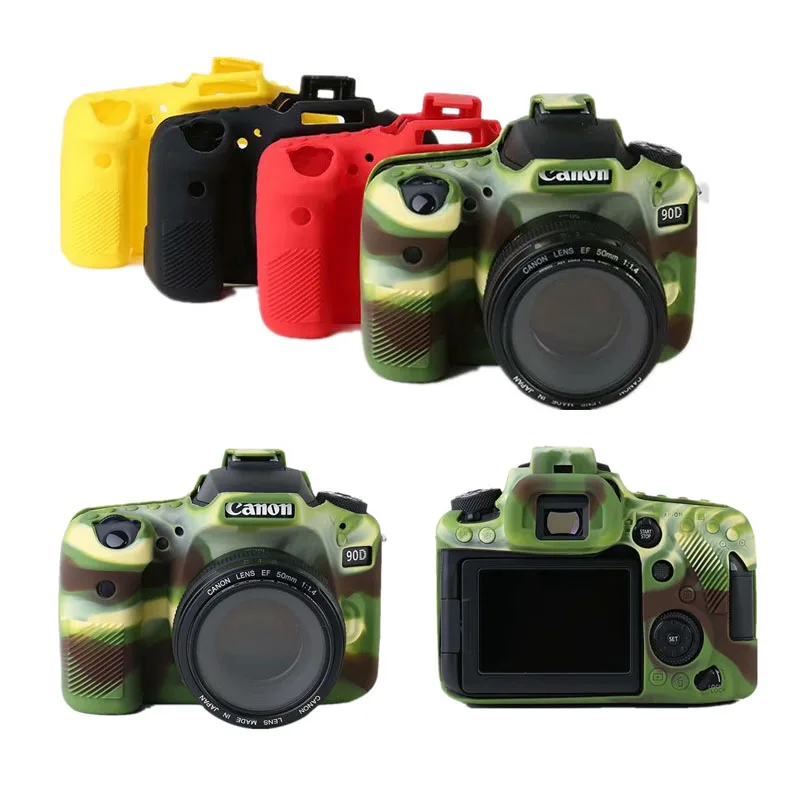 Мягкий чехол из силикона и резины Камера Корпус КРЫШКА ДЛЯ цифровой