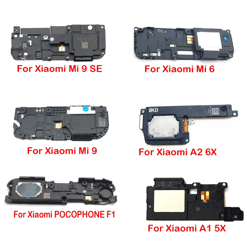 

5pcs/lot, loudspeaker Speaker Buzzer Ringer Replacement For Xiaomi 9 9se 8 Se Lite 6 Max Max3 Mix 3 2S A1 5X A2 6X POCOPHONE F1