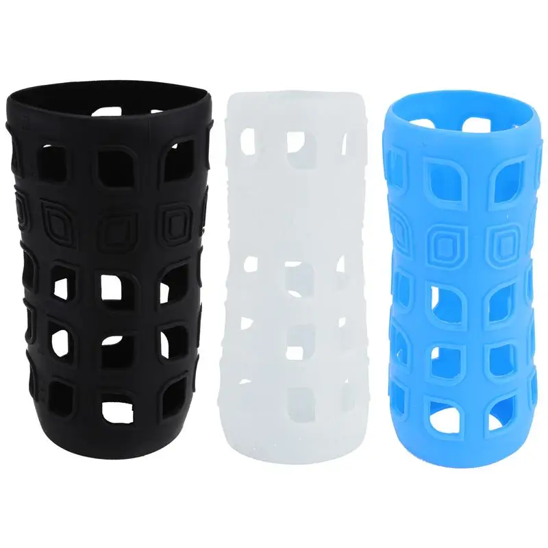 

3Pcs Silicone Bottle Sleeves Sports Cup Sleeves Bottle Covers Thermal Cup Covers Simple Portable Hollow Silicone Cup Cover