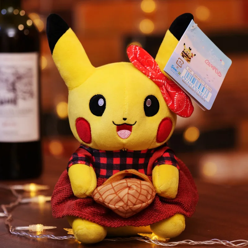 pikachu Transform series plush toy lovel stuffed hobby collection doll kawaii anime gift for girl friend | Игрушки и хобби