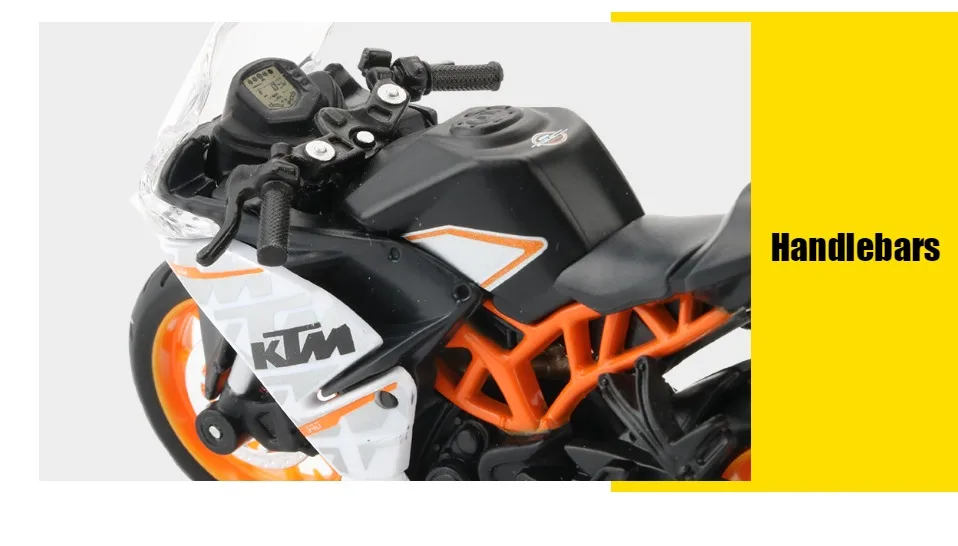 Maisto Сплав 1:18 Модель мотоцикла игрушка Моделирование KTM RC 390 мотоцикл автомобиль спортивный гоночный автомобиль Модель Коллекция игрушек для детей