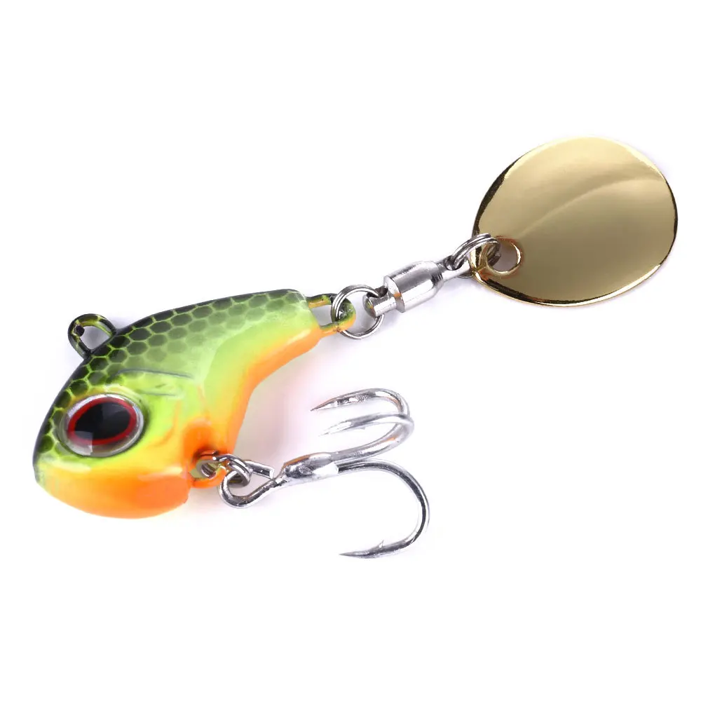 Gorgons Fishing Takcle Sinking Lure 25mm 9g Vibration Metal Mini VIB Spoon Crankbait Tail Spinner | Спорт и развлечения