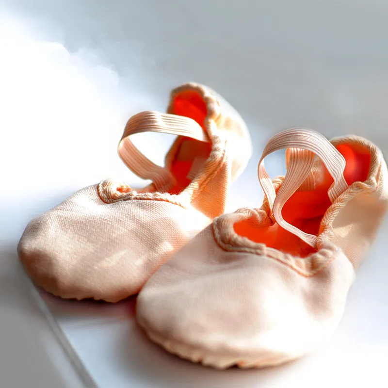 Парусиновые туфли для танцев на сплит подошве высокое качество распродажа|ballet