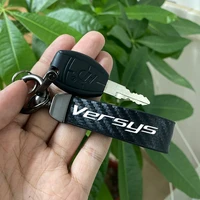 motorcycle keychain keyrings leather key ring key chain for kawasaki versys 650 versys650 2015 2016 2017 2018 2019 2020 2021