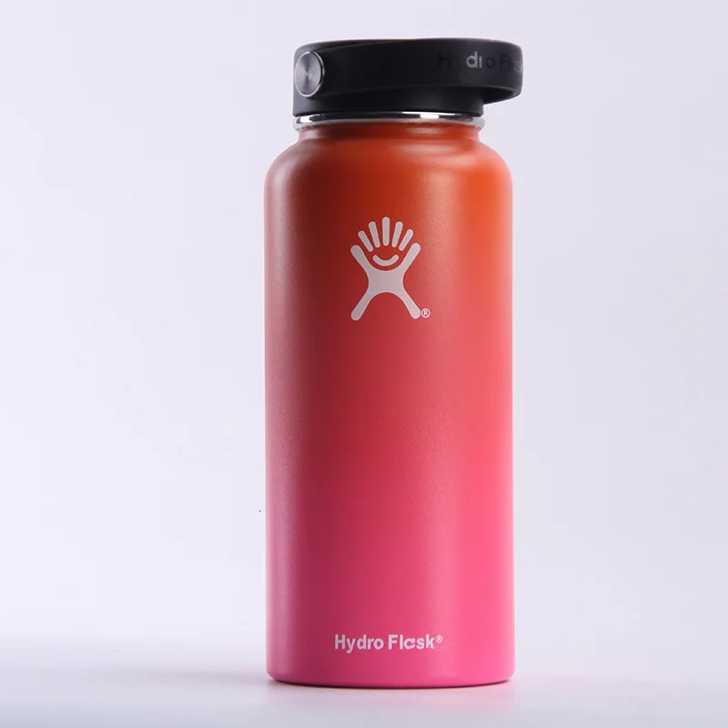 5 Гидрофляга бутылка воды Фрост 32 унции Hidro фляжка сиреневый 40 унций Hyrdoflask 18 унций дропшиппинг Рождественский подарок - Цвет: 5