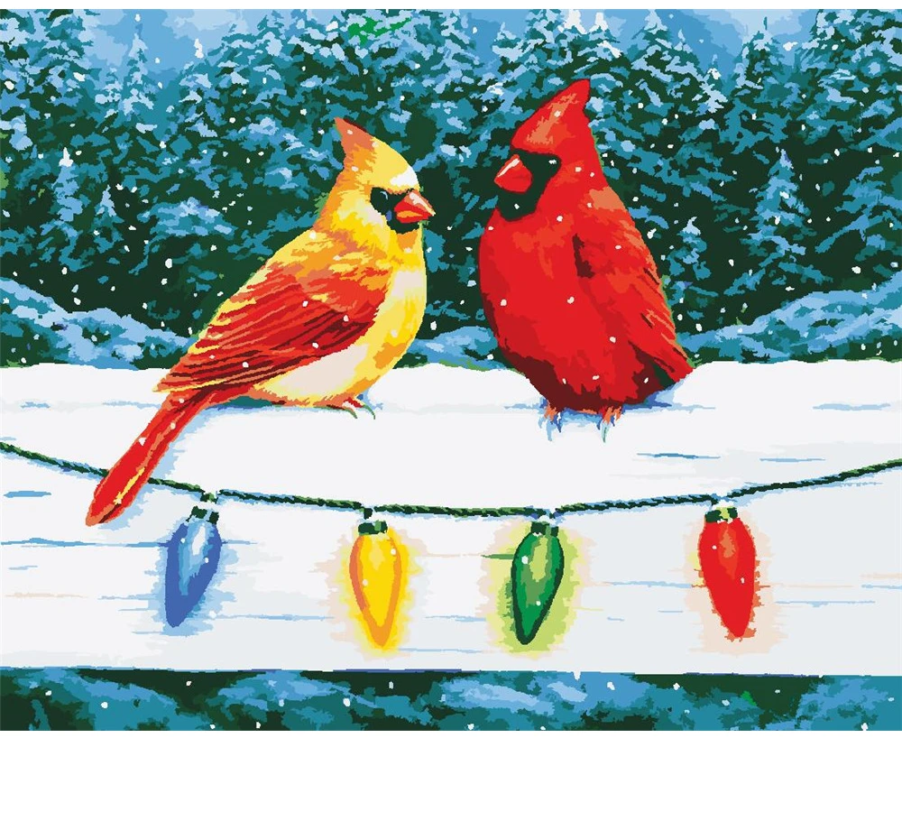 

CraftArtGo картина по номерам животных живопись на холсте Ручная роспись подарок алмазов картина по номерам водопад комплекты, украшение для до...