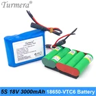 5S 18V 21V 3000mAh перезаряжаемый литиевый аккумулятор US 18650VTC6 3000mAh 30A батарея с 5S BMS для отвертки 18V 21V