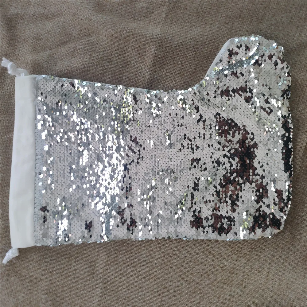 Теплопередающая печать Волшебные Блестки Рождественские носки Сделай Сам