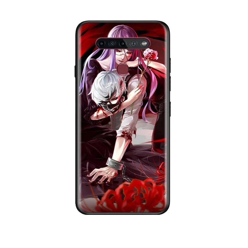 

Anime Tokyo Ghoul Kaneki ken For LG G8 V30 V35 V40 V50 V60 Q60 K40S K50S K41S K51S K61 K71 K22 ThinQ 5G Phone Case