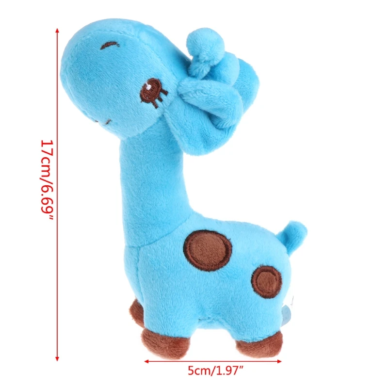 

Pet Toy Plush Squeaky Deer 4 Color Cute Dog Puppy Cat Soft Chew Sound Play Funny