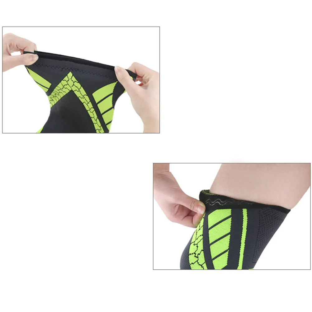 1 шт. эластичный коленной чашечки Поддержка голени стабильность коленного