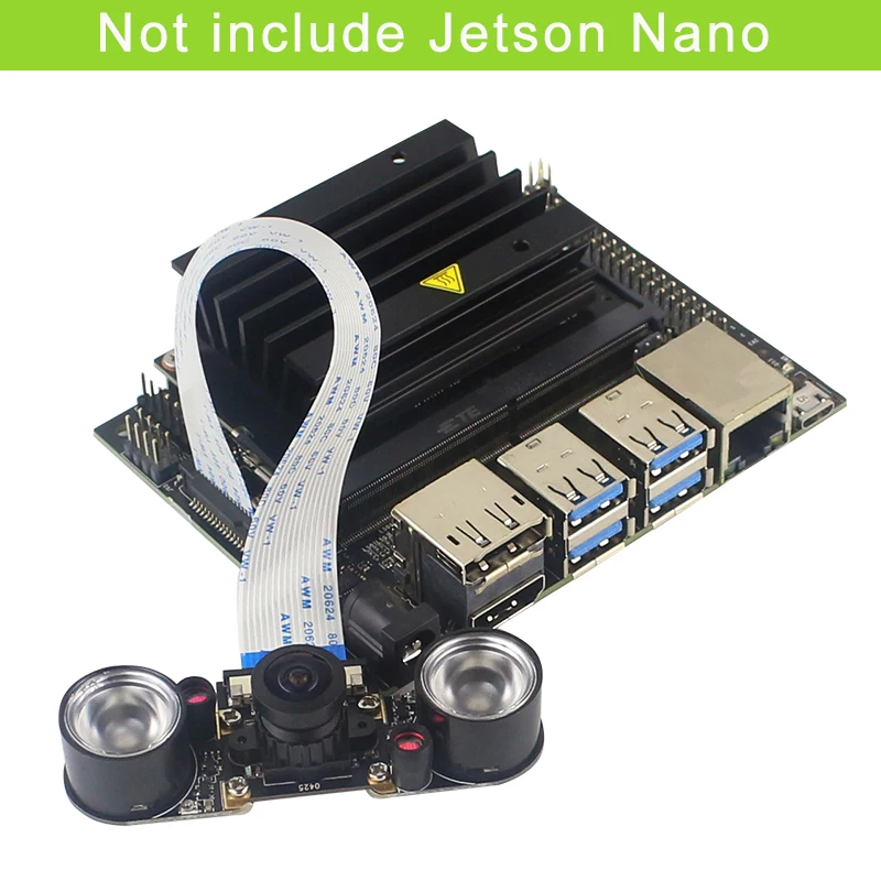 Инфракрасная камера imx222 Nvidia Jetson 8 Мп с ночным видением угол обзора 160 градусов + 2
