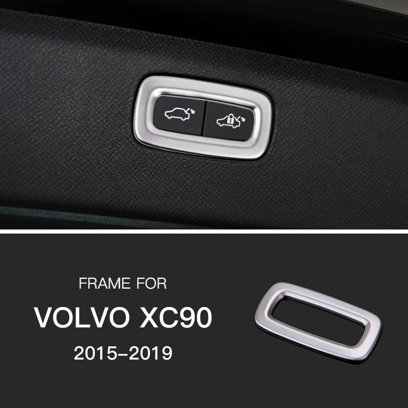 AIRSPEED хром ABS нержавеющая сталь для VOLVO XC90 аксессуары украшение автомобиля стикер Интерьер Литье - Название цвета: M