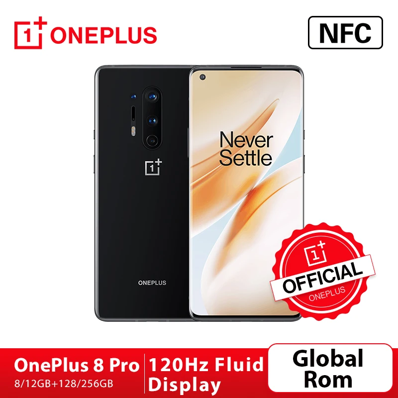 Фото Глобальная прошивка OnePlus 8 Pro 5G официального магазина Carter's Смартфон Snapdragon 865 8G 128G