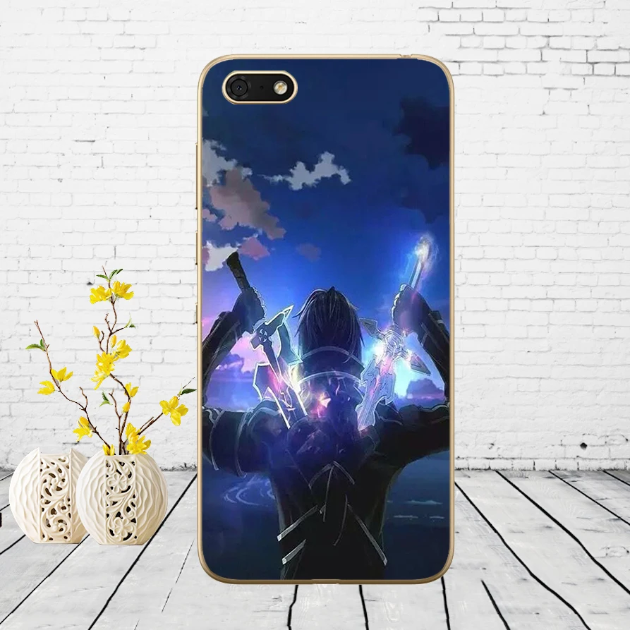1 Мягкий силиконовый чехол 239DD Sword Art Online SAO Аниме Манга для huawei honor 9 10 Lite 7A 5,45 7a pro 7c 5,7 дюймов 7x 8x чехол - Цвет: 1