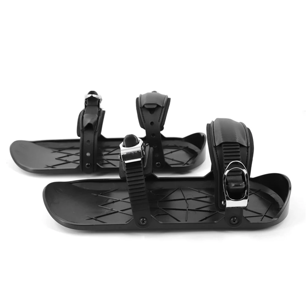 

2021New Mini Ski Skates for Snow The Short Skiboard Snowblades High Quality Adjustable Bindings Portable Skiing Shoes Snow Board