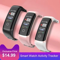 smart bracelet m4 heart rate monitor bluetooth fitness tracker watch color screen call reminder smart wristband for ios android