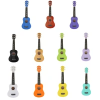 colorful 21 basswood hawaii ukulele acoustic nylon strings 4 strings mini guitar musica instrument for kids adults beginners