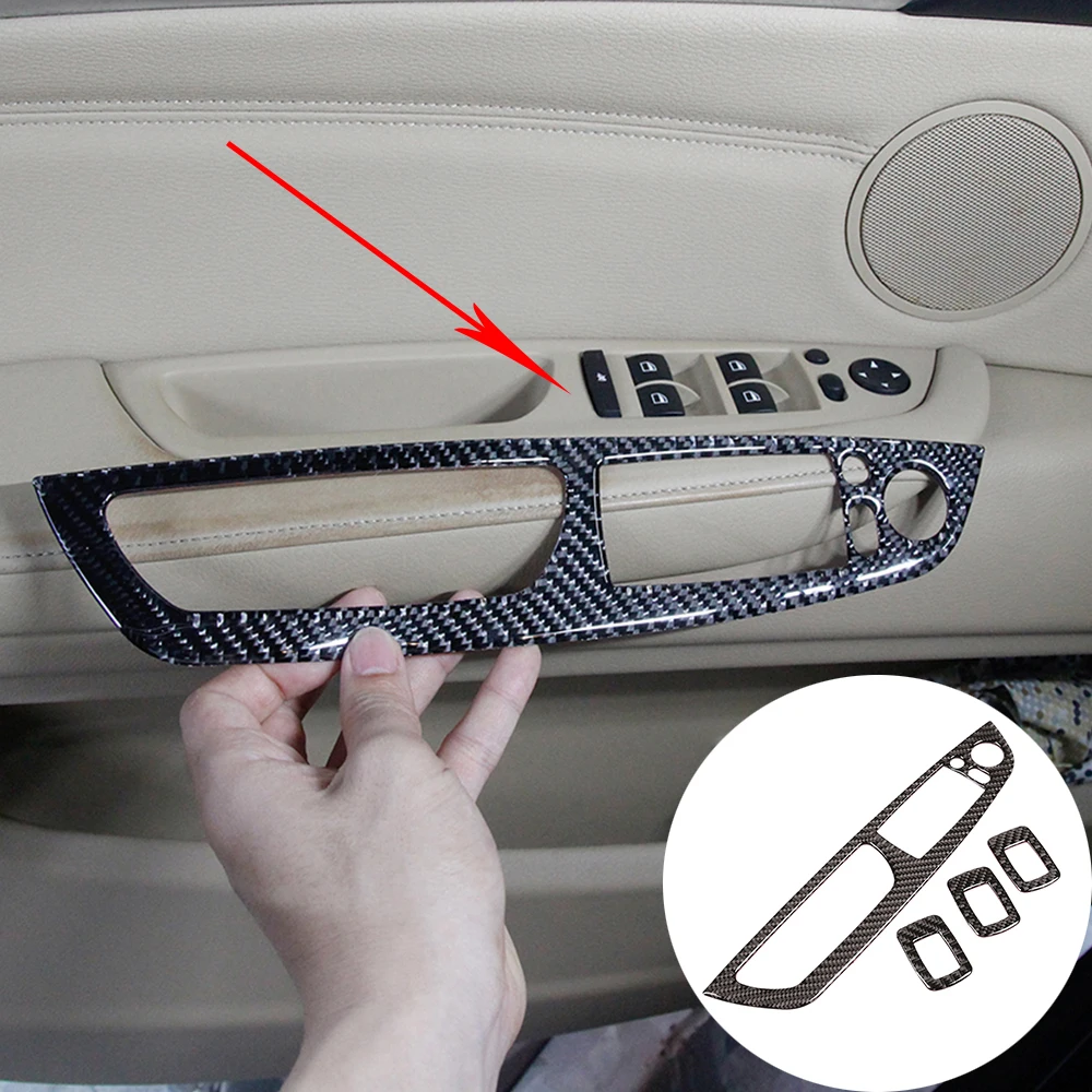Наклейка из настоящего углеродного волокна для BMW X5 E70 X6 E71 2008-2013 автомобильные
