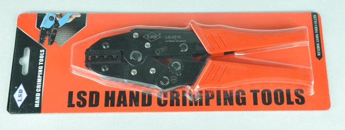 Неизолированные терминальные обжимные плоскогубцы 0.5-16мм2 кабельный наконечник