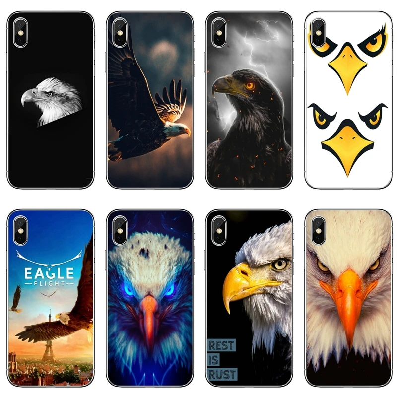 Силиконовый чехол Eagle Abstract Eye для телефона Xiaomi Redmi S2 7 7A K20 6 6A 5A 4A 4X 5 Plus Note 8 4 Pro |