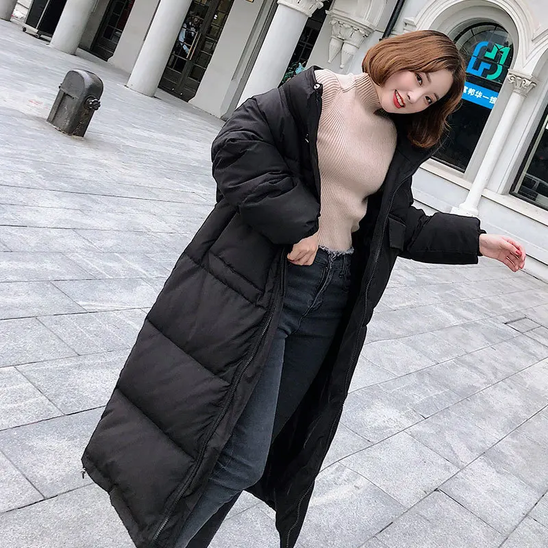 

2020 Winter Women Jacket Hooded Cotton Padded Female Coat High Quality Warm Outwear Womens Parka Manteau M333
