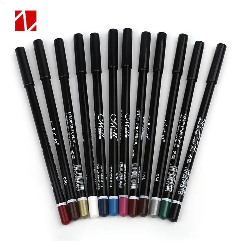 MENOW P08005 12 видов цветов Подводка для глаз макияж карандаш водостойкие тени бровей