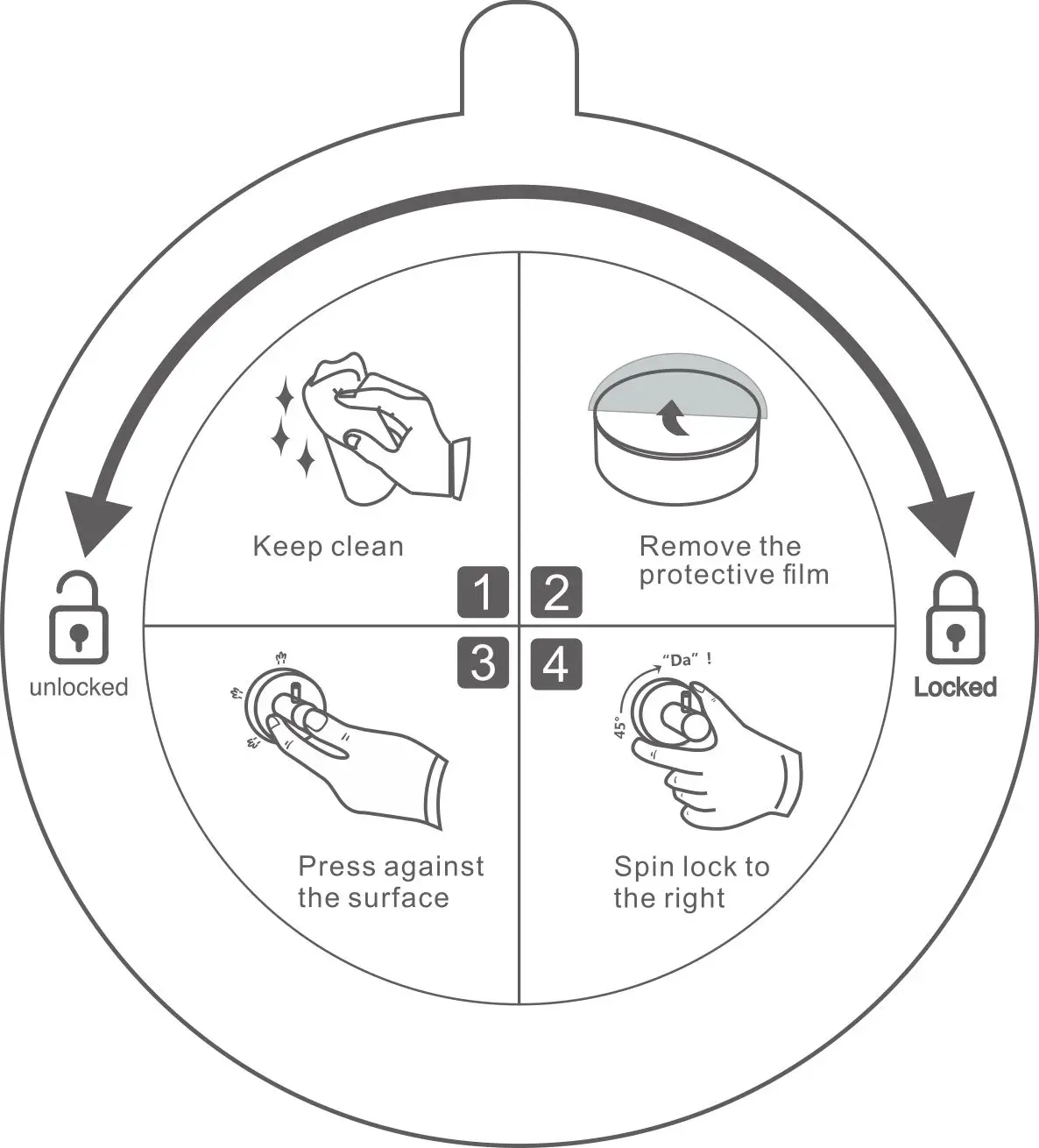 Vacuum Suction Cup Bidet Sprayer Bracket No punch Shower Head Holder Removable Wall Mount ABS Bathroom Accessories Black | Обустройство