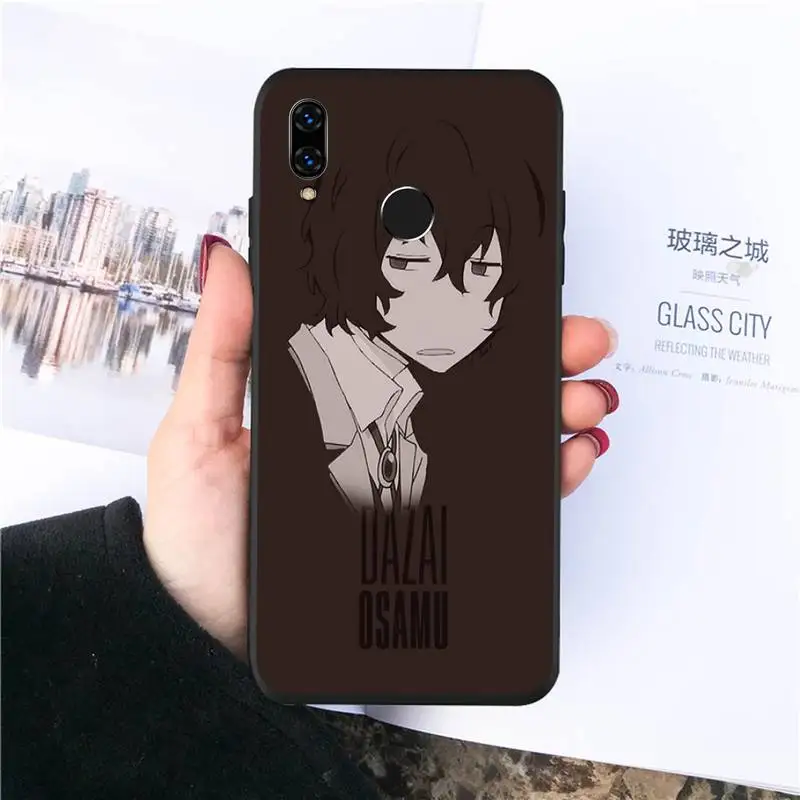 

Bungou Stray Dogs anime Dazai Osamu Phone Cases For Huawei honor Mate P 10 20 30 40 Pro 10i 9 10 20 8 x Lite Luxury brand shell