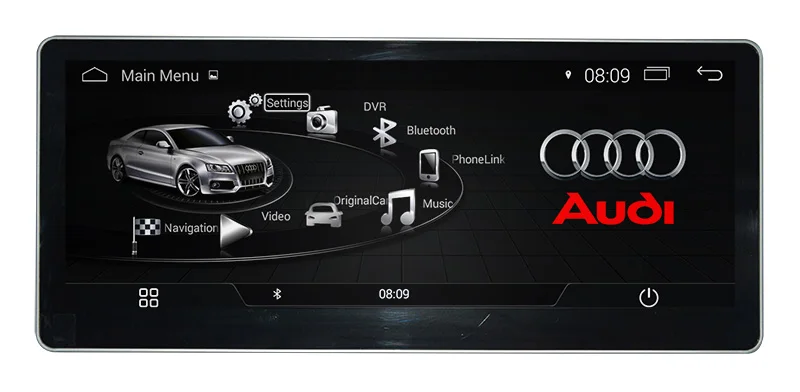 Автомобильный dvd плеер на Android 10 25 с gps aux Wi Fi 2 Гб ОЗУ 32 ПЗУ для Audi A4 B9 2015 7 1