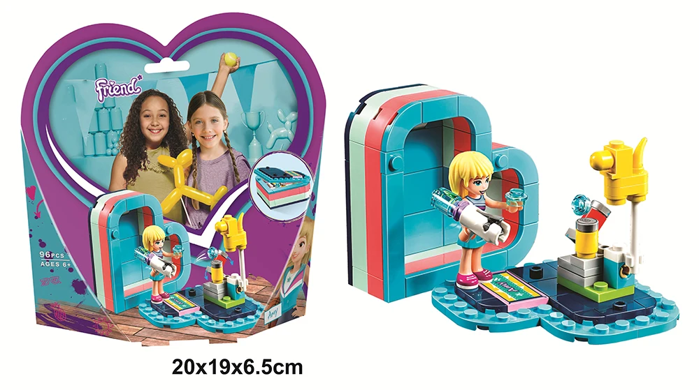 Наборы из серии Друзья Эмма Стефани Мия Оливия Андреа строительные блоки игрушки