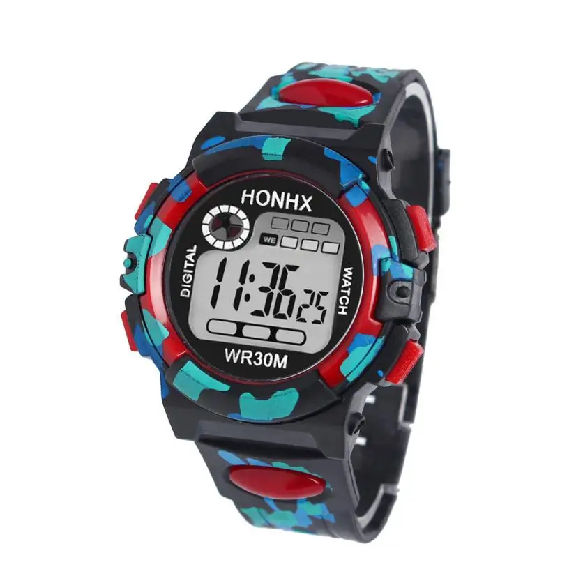 

Electronic Kids Watches Fashion Elaborate Subtle Outdoor Multifunction Waterproof Boy Sports Children Watch Montre Enfant Reloj